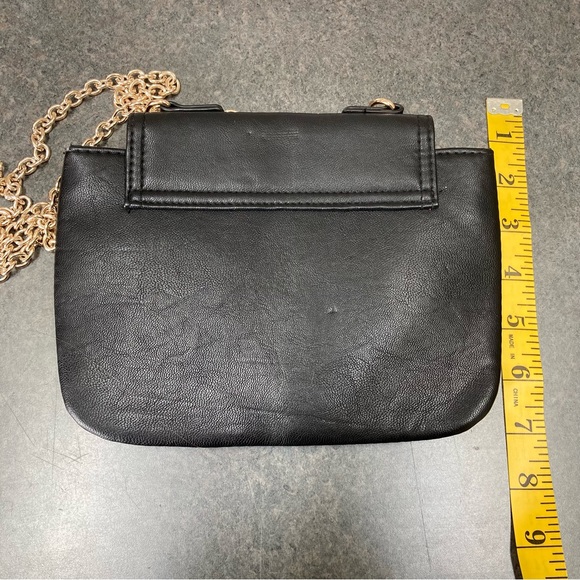 Versace Parfums Black with Gold Chain Strap Small Crossbody Bag - Picture 4 of 13